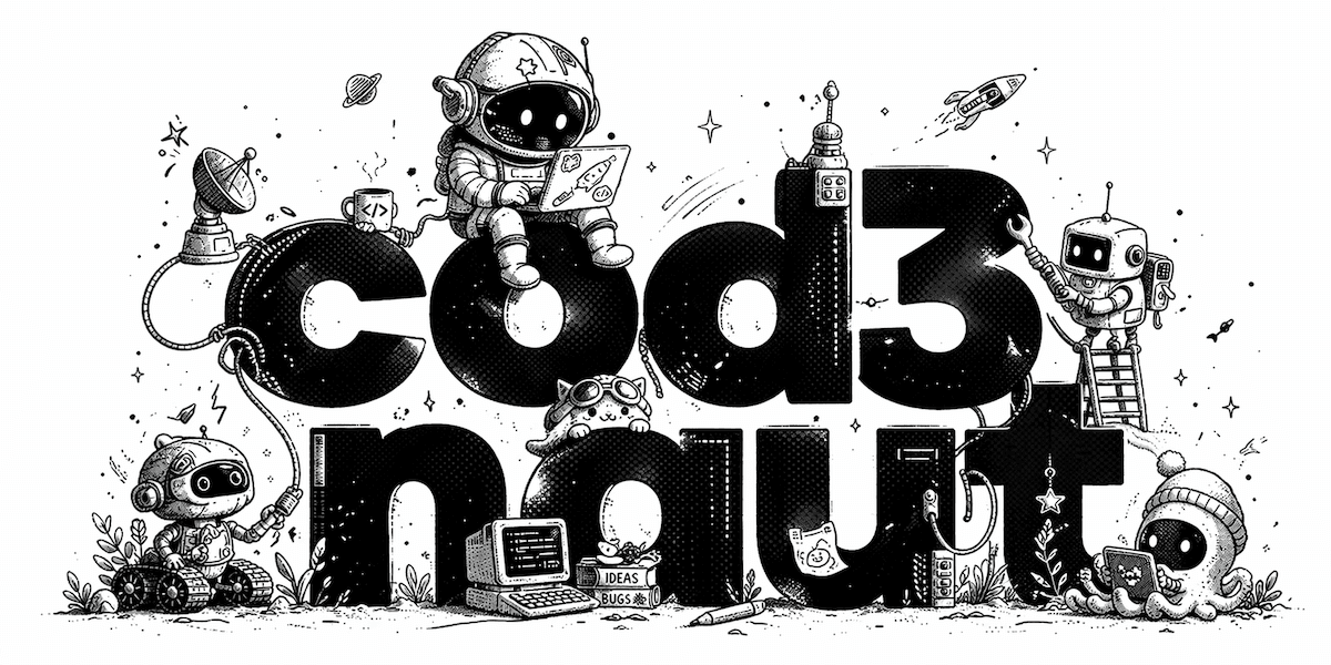 cod3naut hero illustration